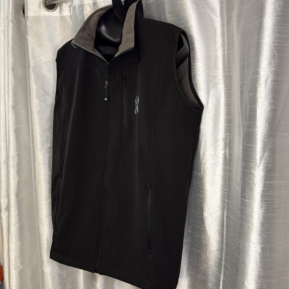 Majestic New York Yankees HomeBase Collection Black Men’s LT Full Zip Vest - Picture 3 of 8
